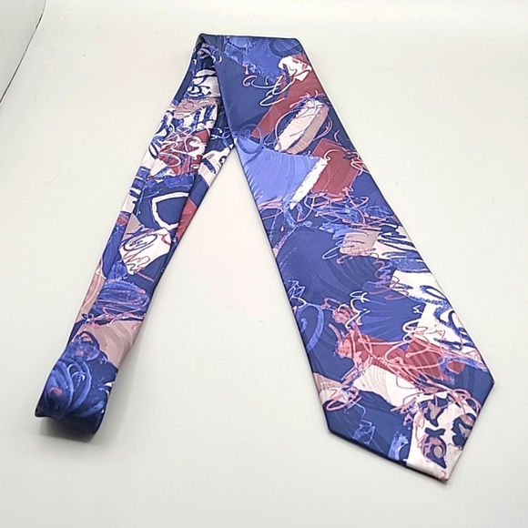 Camden Court Multicolor Tie Full of Designs - Picture 4 of 5
